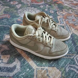 Nike Dunk Low Premium - Olive/Sail - Womens 9 / Mens 7.5